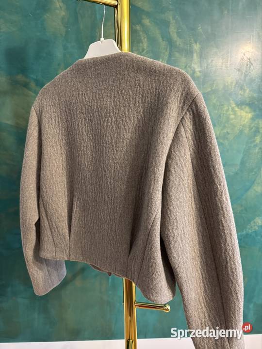 Modna kurtka żakiet XS w neutralnym beżowo Częstochowa