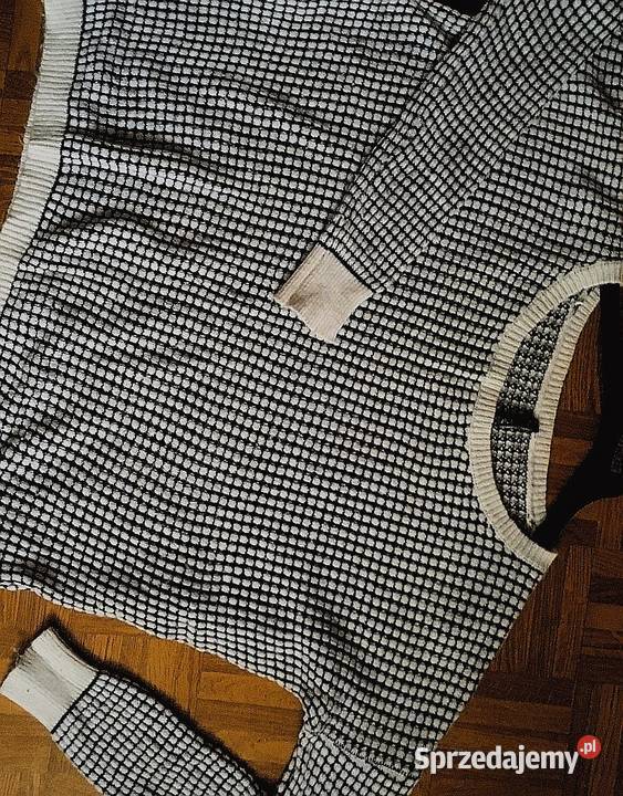 YORKER nowy miły ciepły miękki Sweter z Wełną