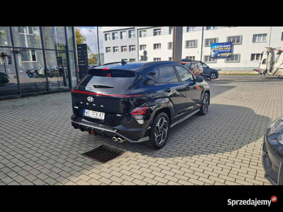 Hyundai Kona 16GDi HEV 141 DCT N LINE Salon asystent pasa ruchu Piotrków Trybunalski sprzedam