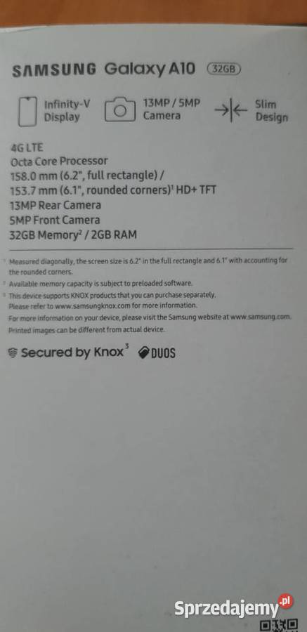 Samsung A10 DS Kraśnik