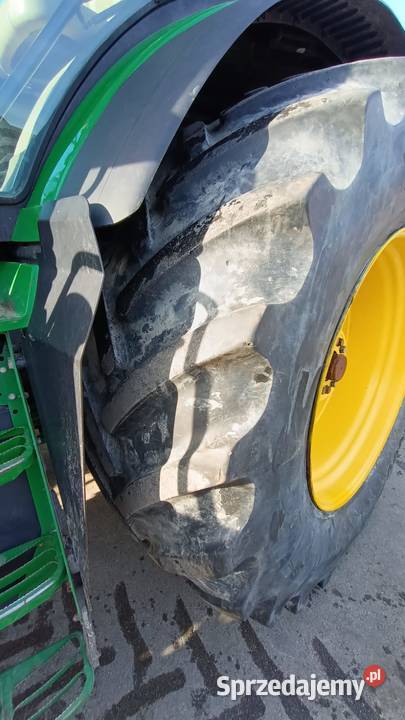 John Deere 7250R PREMIUM Z PNEUMATYKĄ Amortyzacja kabiny lubelskie