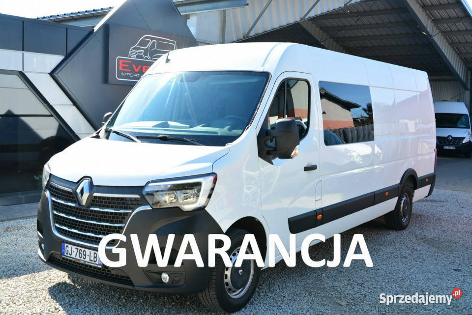 Renault Master master 7os brygadówka L4H2 pełna Warszawa