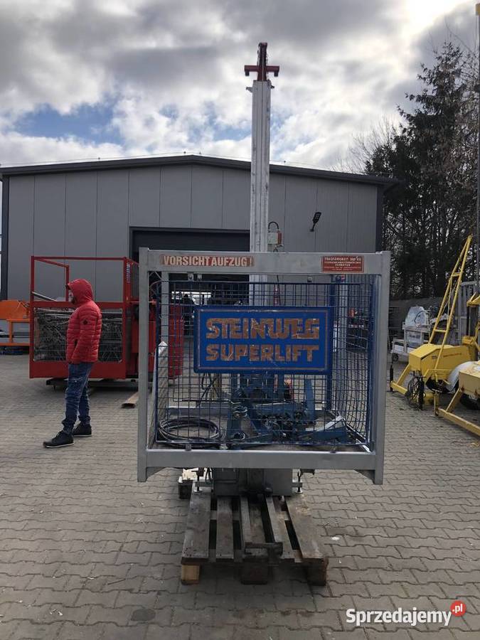 Winda budowlana wyciąg Steinweg Superlift 200 Ślesin