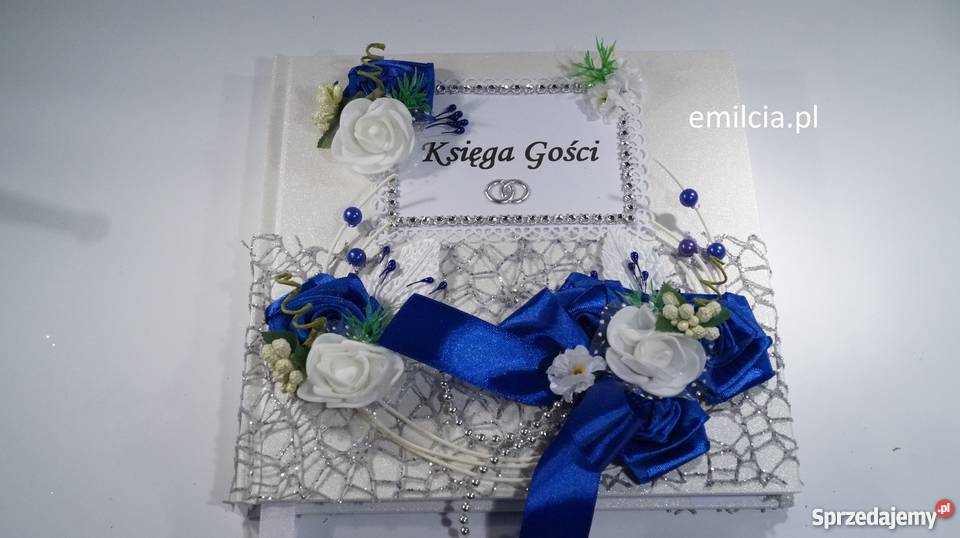 Księga Gości Album kolor Chaber Biel Zieleń Zielona Góra