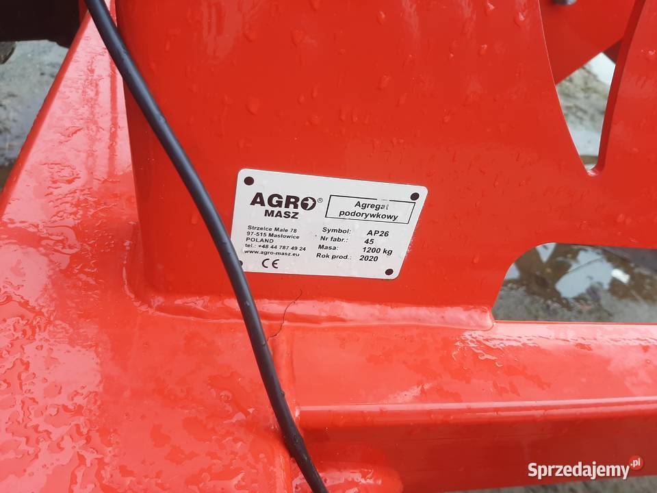 Sprzedam agregat podorywkowy agro masz