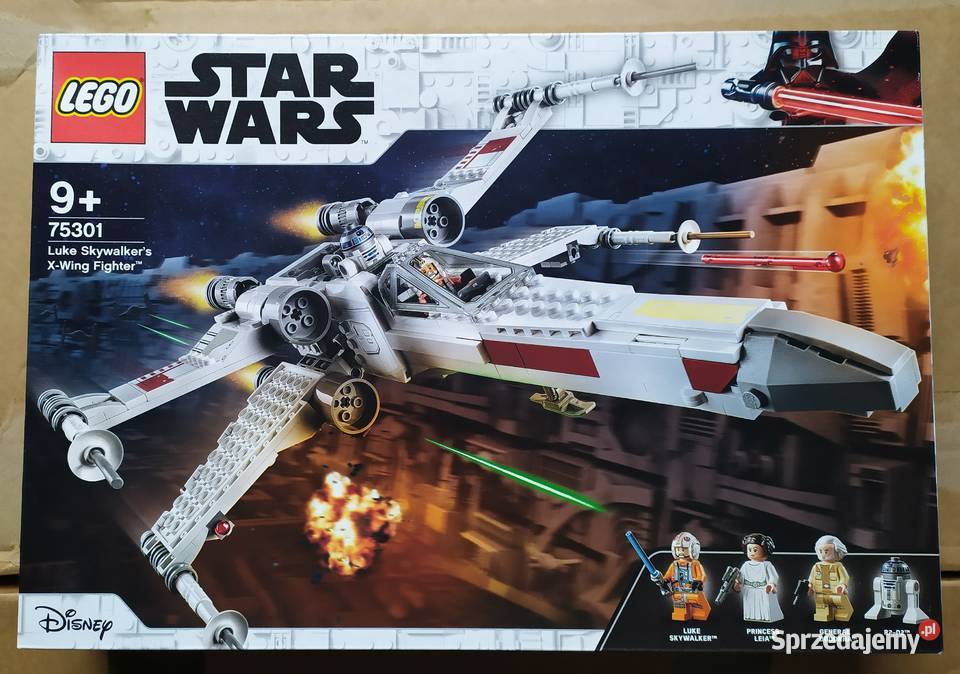 LEGO 75301 Star Wars Myśliwiec XWing Lukea Lego Dla Dziecka Łódź