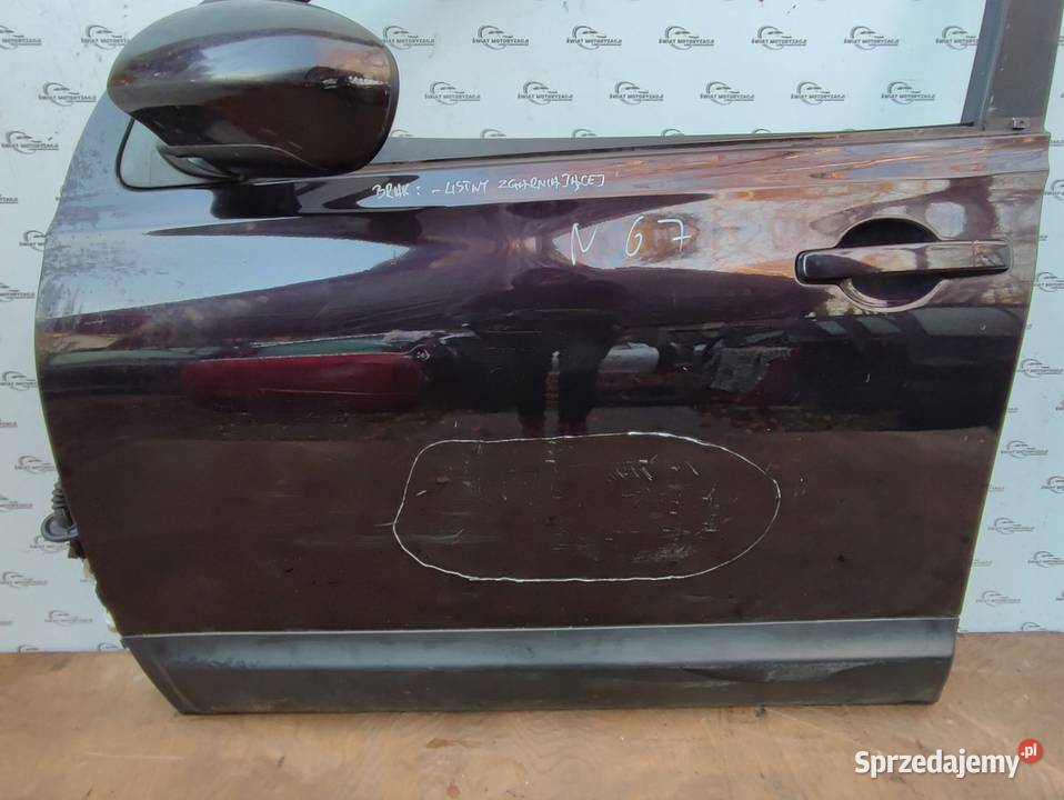 QASHQAI I J10 10r Drzwi lewy przód 110 mikronów osobowe Drzwi Kielce