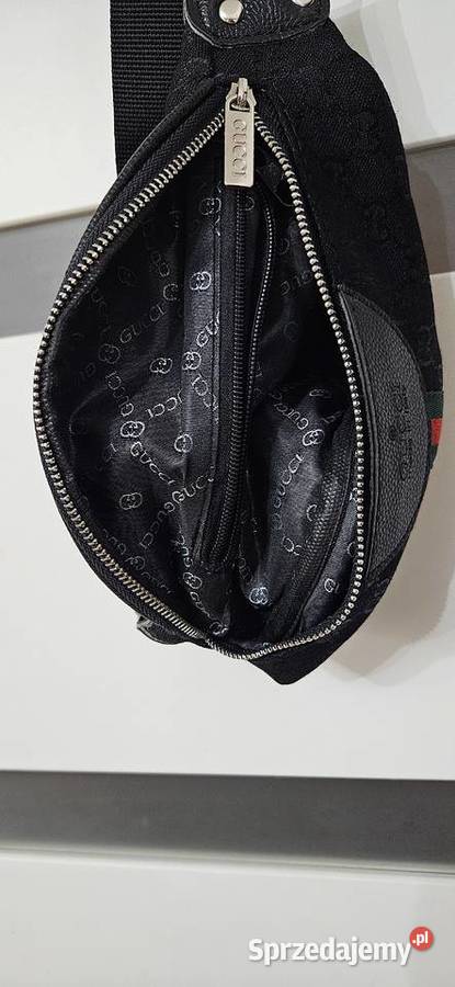 Gucci nerka torebka listonoszka piękna czarna Uniseks Konstancin-Jeziorna sprzedam