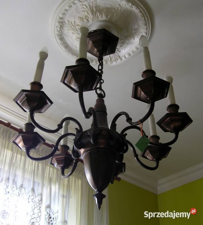 Stara lampa wisząca Sopot sprzedam