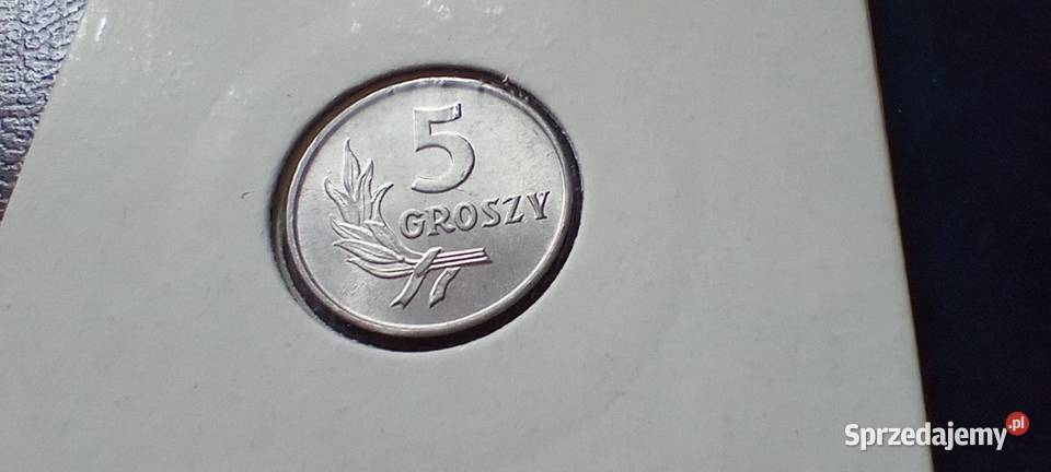 Stare monety 5 groszy 1970 skrętka Polska PRL podkarpackie sprzedam