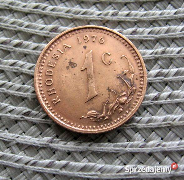 Rodezja 1 Cent 1976r Kalisz