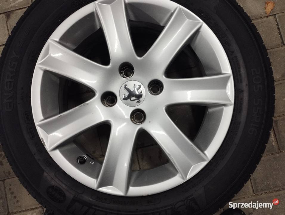 Komplet kół Peugeot 2055516 4x108 Bukowno