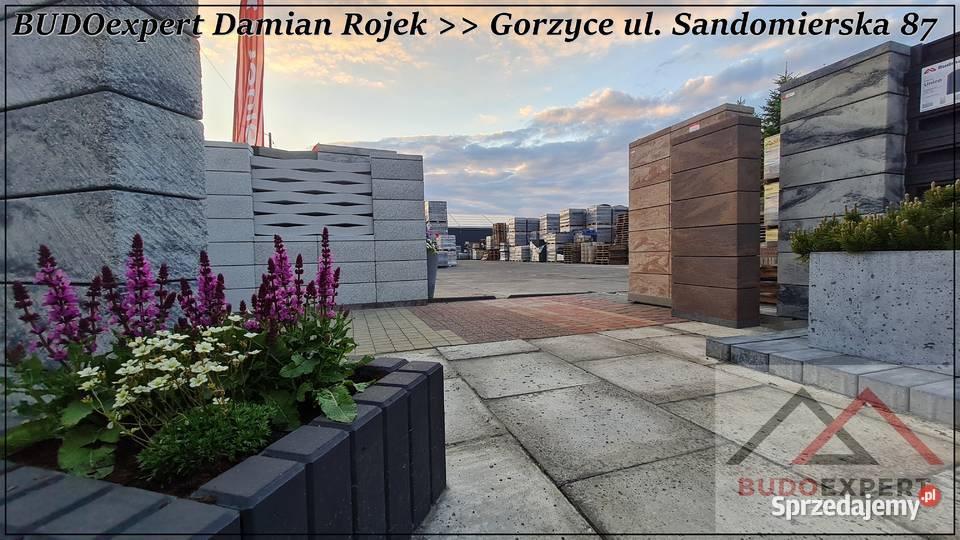 Nowoczesny bloczek na ogrodzenie Joniec ROMA Materiały budowlane Stalowa Wola