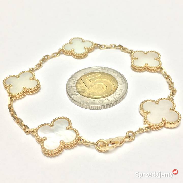 VAN CLEEF ARPELS Złota Bransoletka 18K Alhambra Warszawa