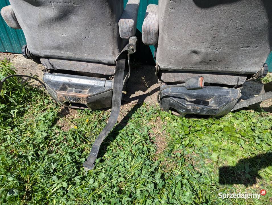 Fotele siedzenia z podłokietnikami VW T4 osobowe Krzeszowice