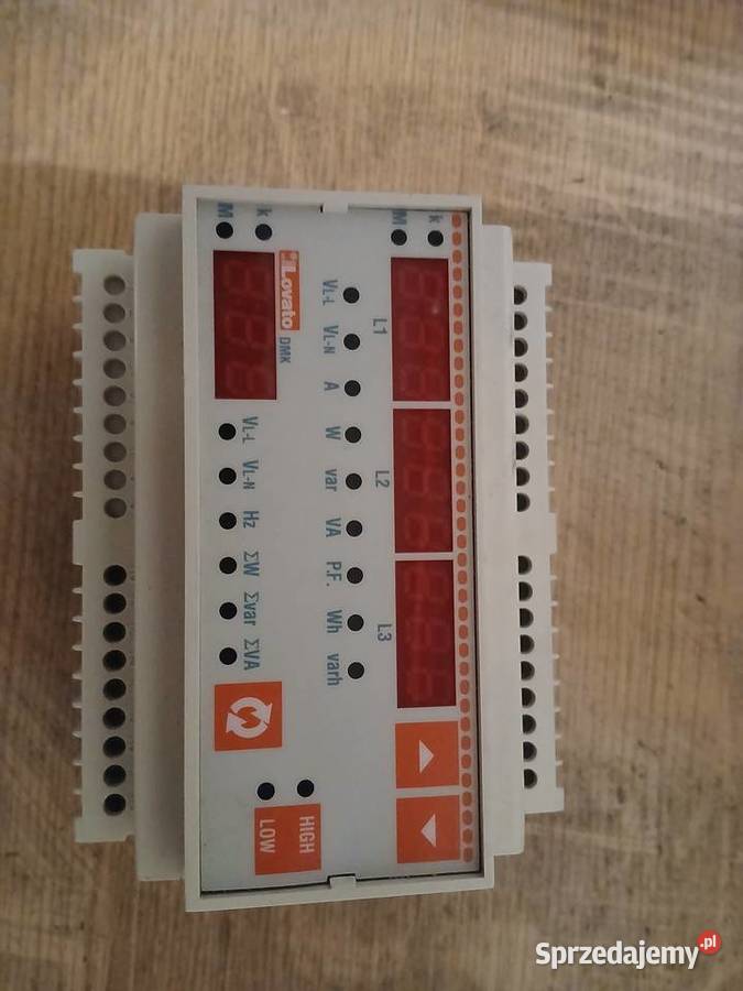 Multimetr modułowy cyfrowy LOVATO ELECTRIC DMK52 łódzkie Cedrowice