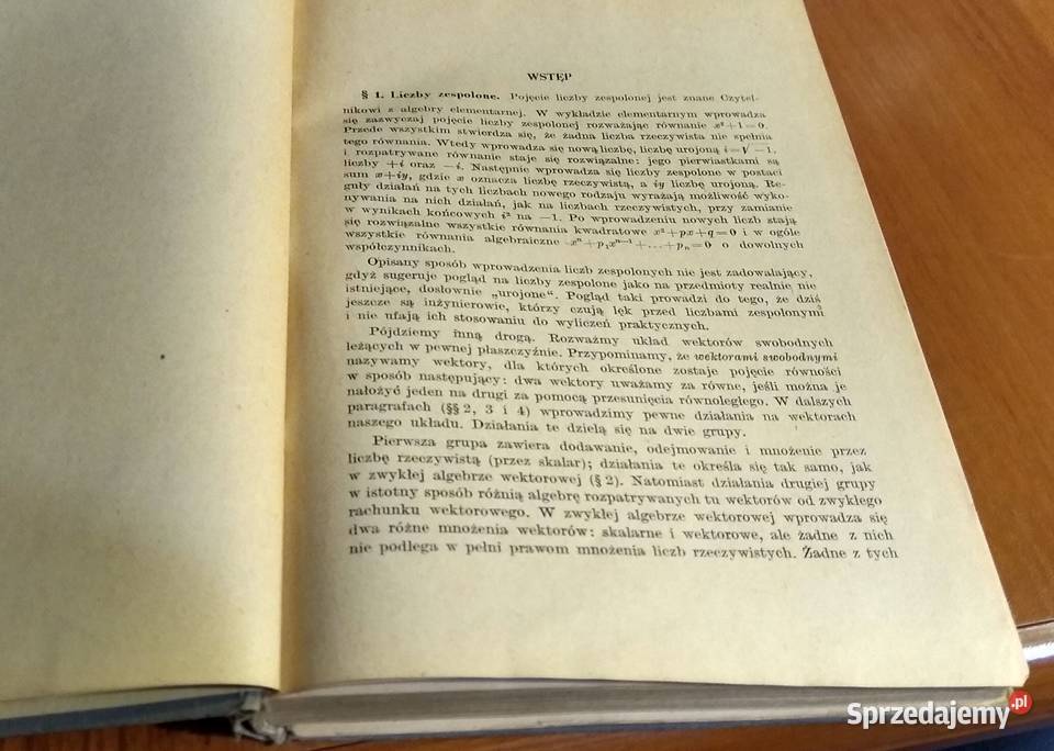 Funkcje zmiennej zespolonej i niektóre ich matematyka Gdańsk