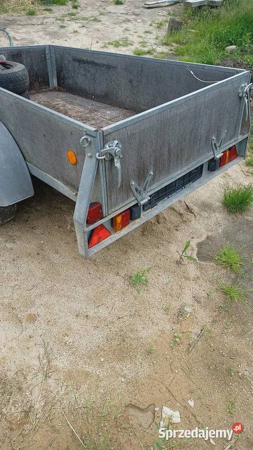 Przyczepa Auwarter GL 60 dmc 600 112x204m dolnośląskie Wołów
