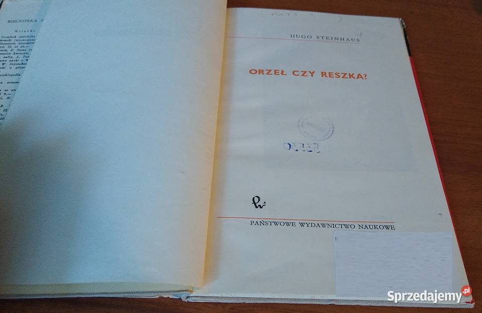 Orzeł czy reszka Hugo Steinhaus il wykonał Gdańsk