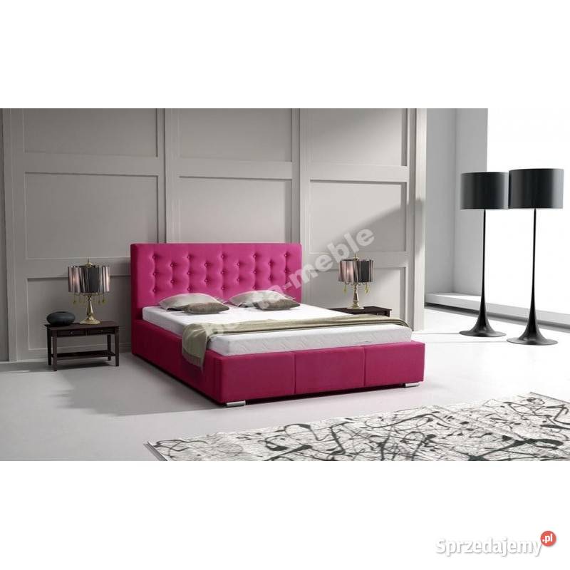 W różnych kloorach łóżko AMARANT 140x200+materac+kolory