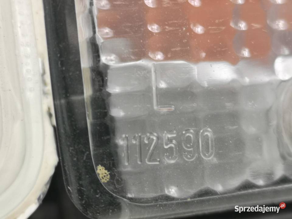 LAMPA LEWY PRZÓD IVECO Z TURBO Z 1987 NOWA FARBA Lampy przeciwmgielne