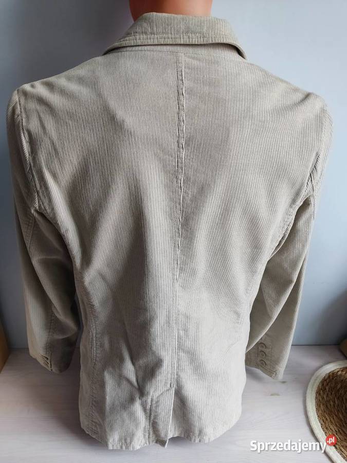 Marynarka sztruksowa Carry męska beżowa Głuchołazy