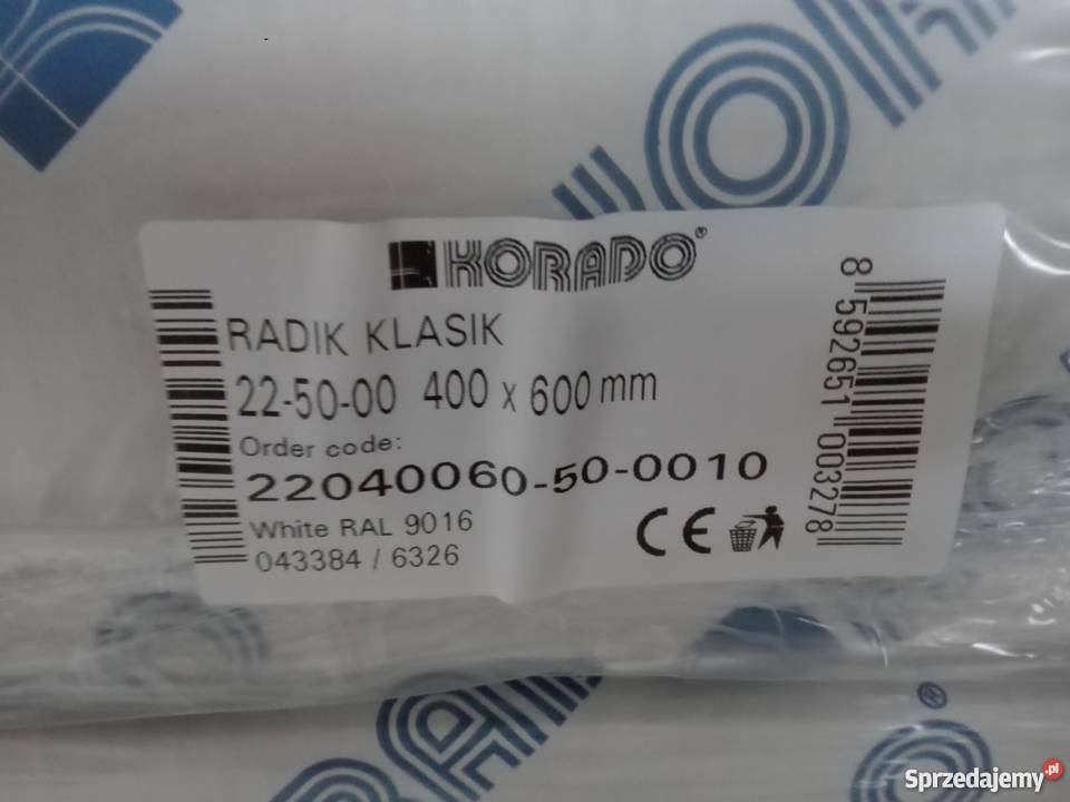 Grzejnik Płytowy Bocznozasilany K22 400x600 Siedlce