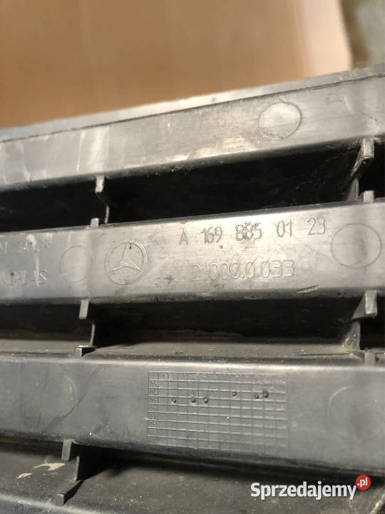 MERCEDES BKLASA W245 W169 KRATKA ZDERZAKA Zderzaki Kozy