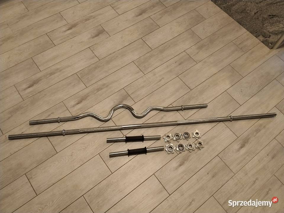 Zestaw gryfów fi 24 mm prosty 180 gięty 120 2 Warszawa sprzedam