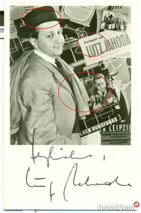 Lutz Jahoda autograf Ostrów Wielkopolski