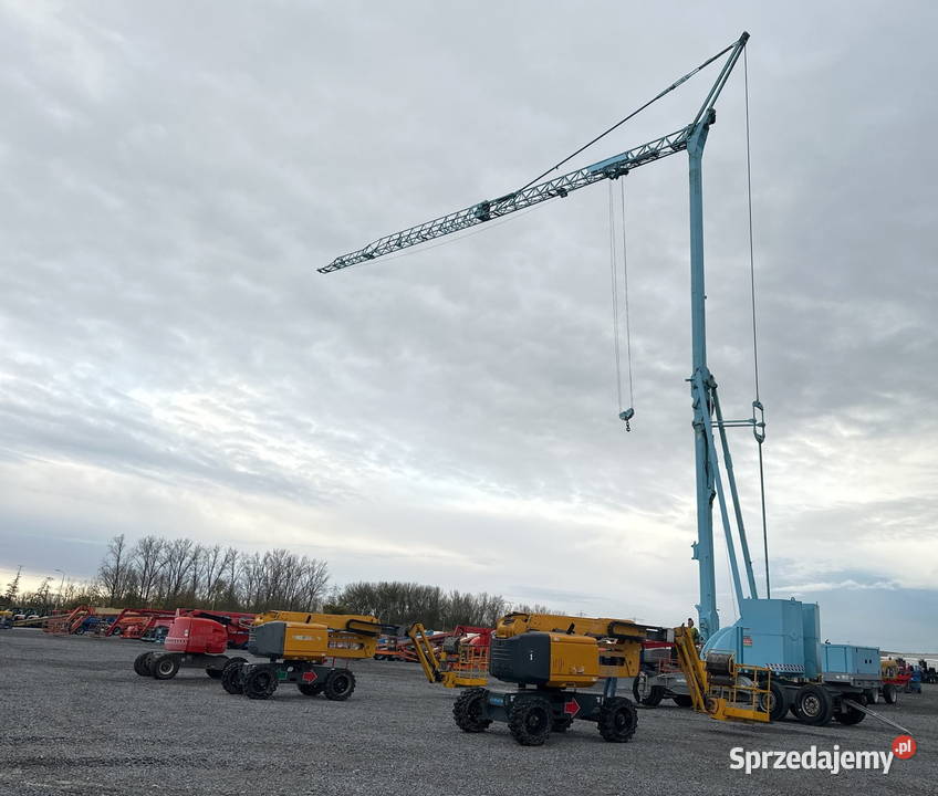 Mobilny samowznoszący żuraw wieżowy Potain IGO32