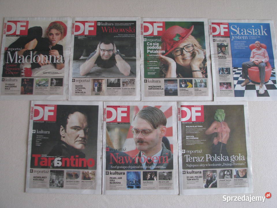 DF Duży Format tygodnik Gazety Wyborczej z roku małopolskie Brzegi sprzedam