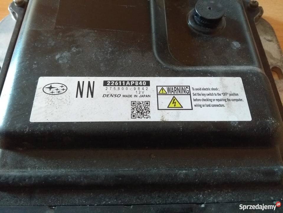 Subaru Outback IV sterownik silnika Pilzno