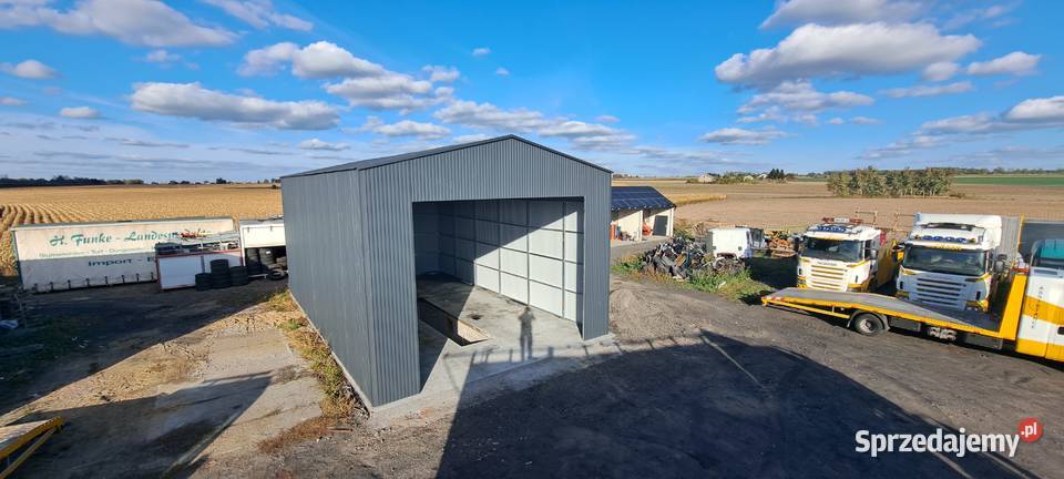 59B GRAFITOWY Garaż Blaszany GARAŻE BLASZANE Lubartów