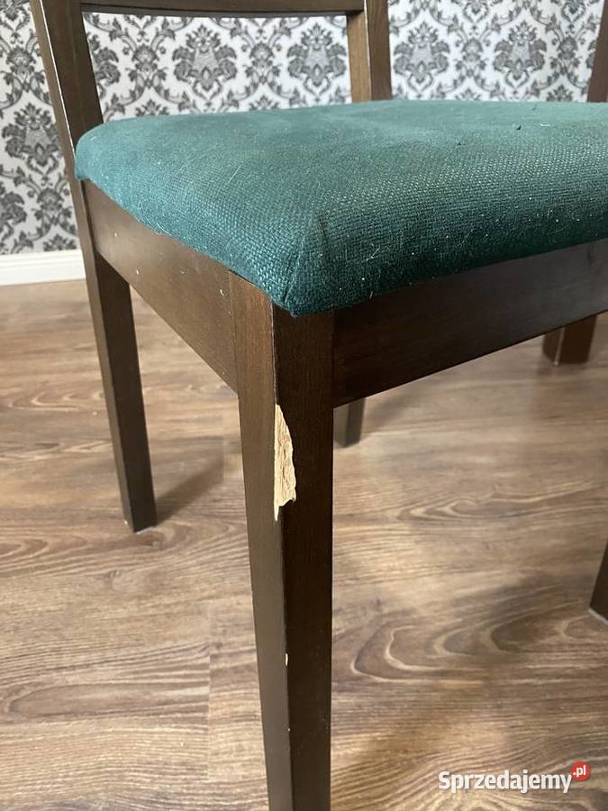 Stół i krzesła Bjurst Ikea