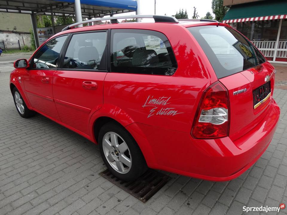 Chevrolet Nubira 18 CDX Limited Edition z GAZEM aluminiowe felgi Słupsk
