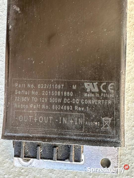 Przetwornica HYSTER DCDC CONVERTER 7280V to 12V Antonie sprzedam