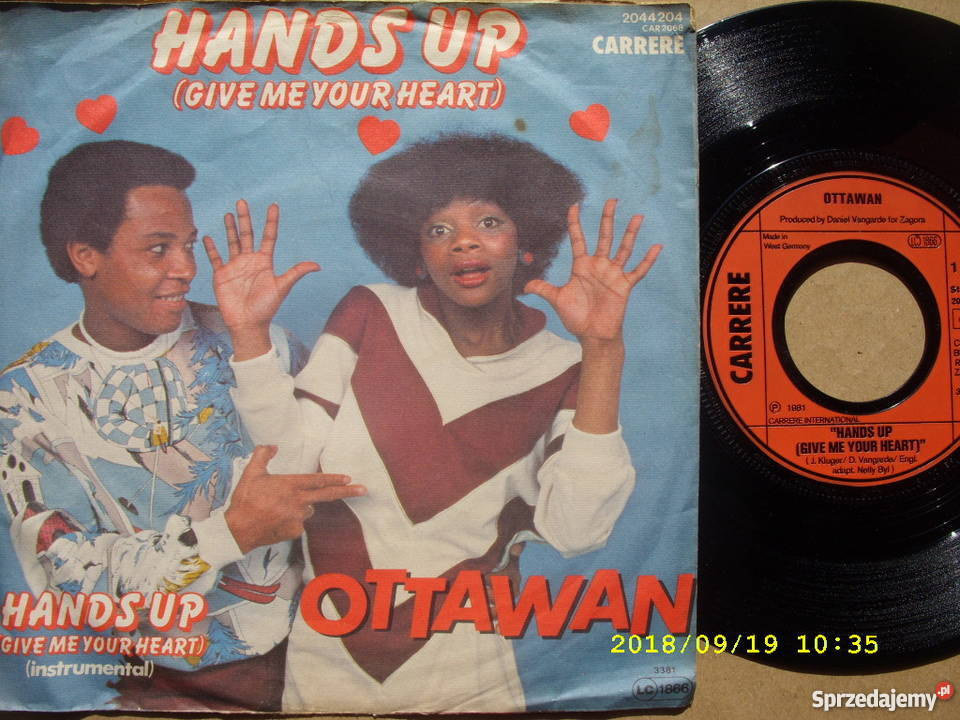 OTTAWANHANDS UP Singiei winyl