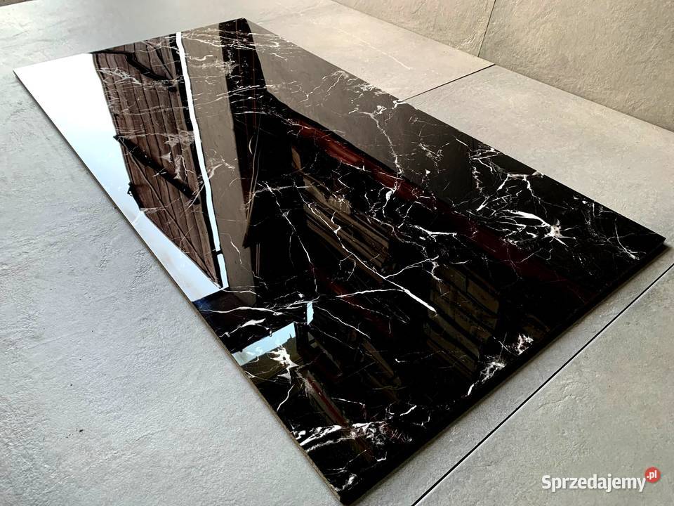 GRES POLEROWANY TORNADO NEGRO 120x60 WYSOKI Łask