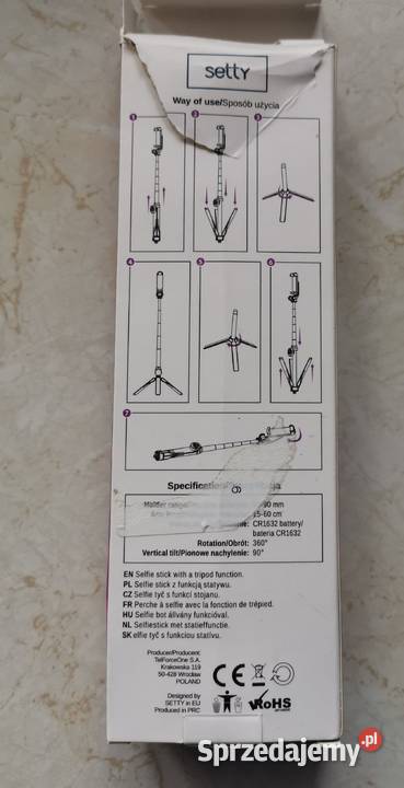 Uchwyt na telefon kijek do selfie sprzedam