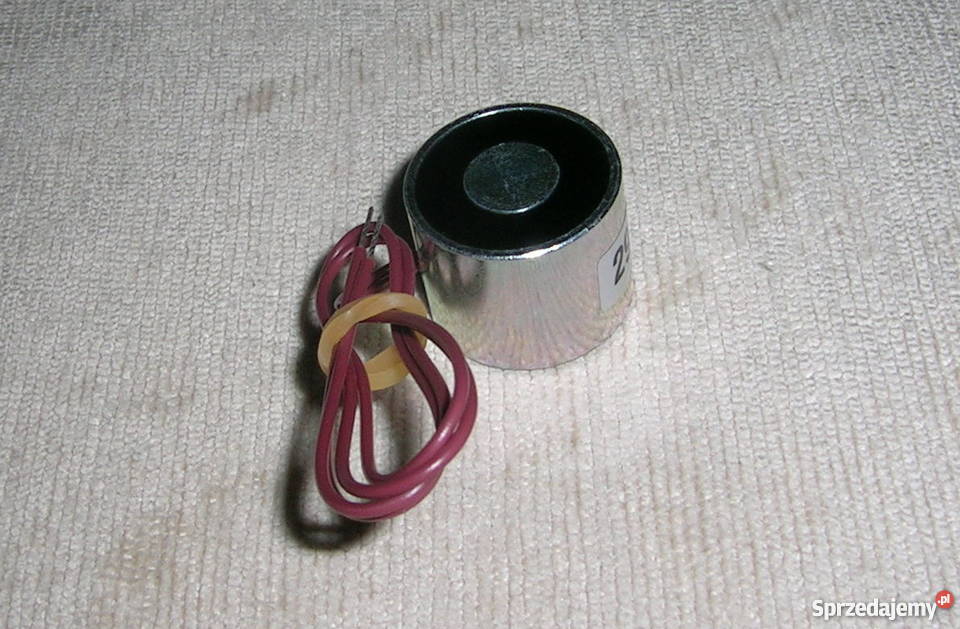Elektromagnes trzymający 24V 25W siła2kgf 20N Pozostałe Wyszków