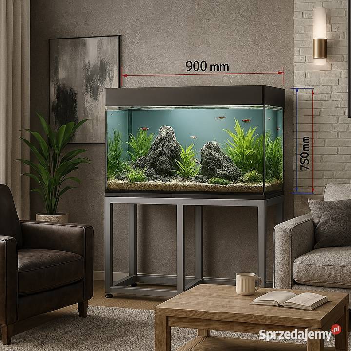 Stelaż stalowy pod akwarium mocny na wymiar Jeżowe