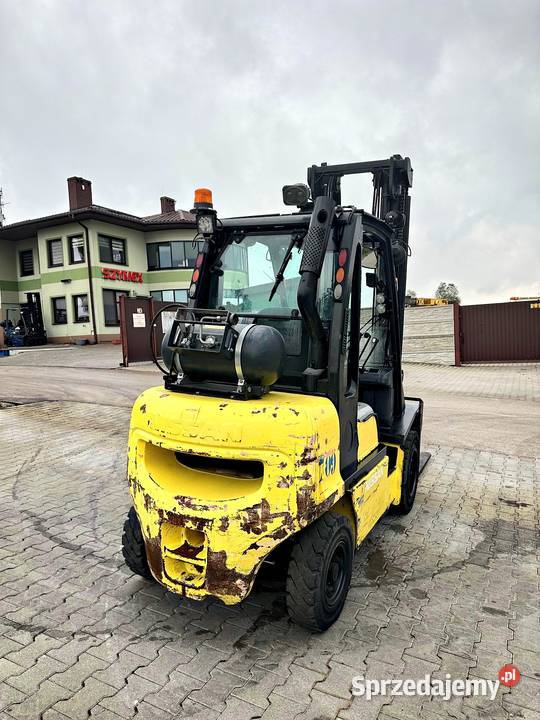 wózek widłowy NISSAN FG30 LPG 3000 450m przesuw gaz łódzkie Działoszyn