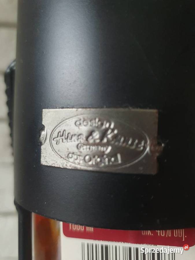 Ogrodnik stojak na alkohol rzeźba metaloplastyka Solnica