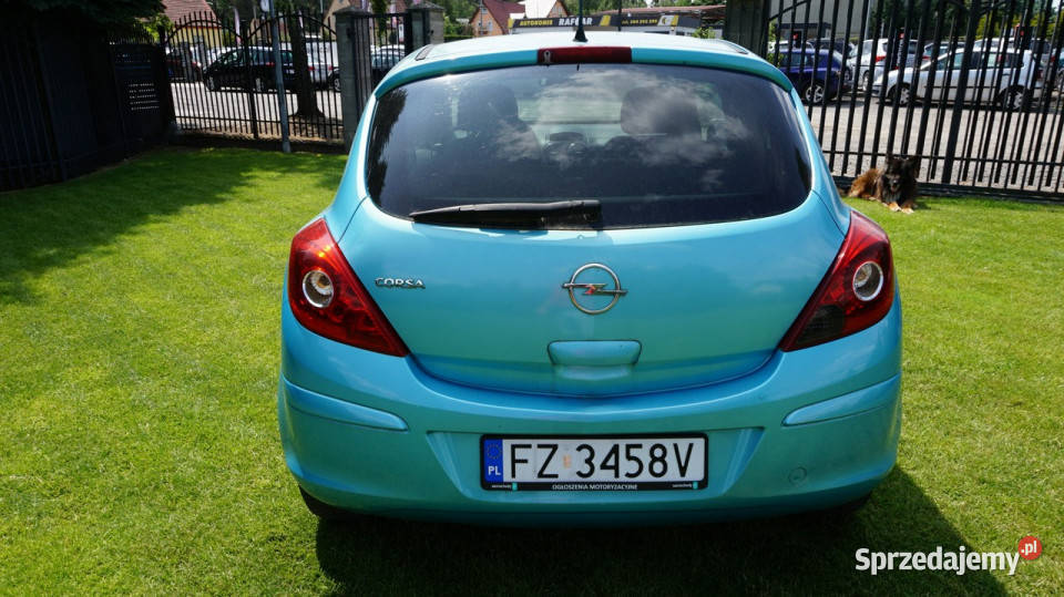 Opel Corsa z Niemiec zarejestrowana w Polsce 1398cm3 lubuskie Zielona Góra