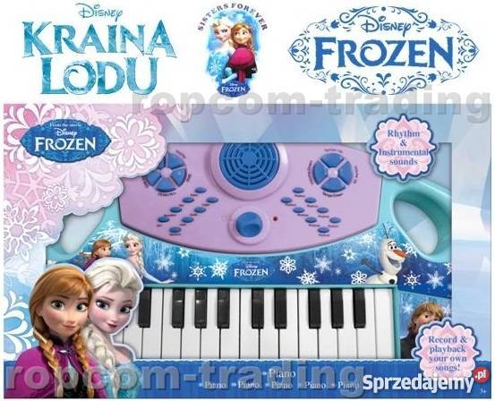 Keyboard Pianinko FROZEN Elsa Anna Kraina Lodu Mogilany