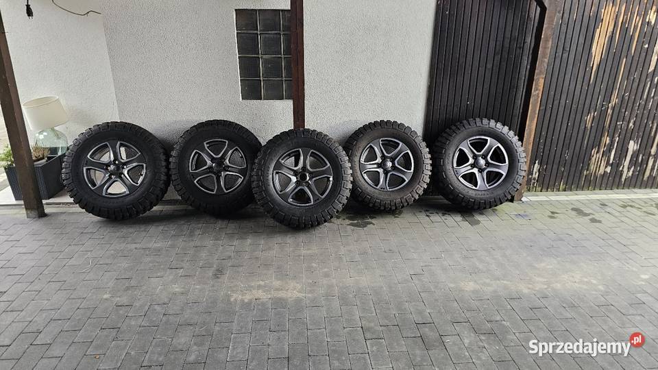 Koła Jeep Wrangler Rubicon BF Goodrich Mud Koła dojazdowe Laskowice