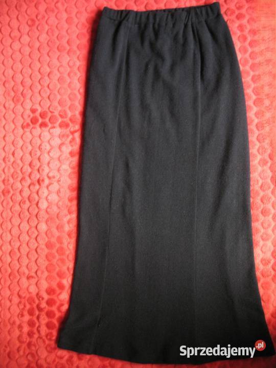 Spódnica Maxi wełna dzianina 40 L biodra 100