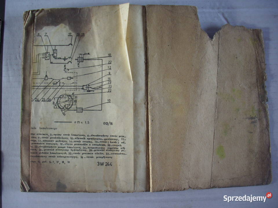 Instrukcja obsługi STAR 244 wydanie z 1988 r Kielce