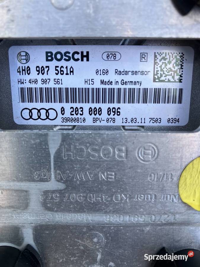 Audi A8 S8 D4 radar sensor ACC czujnik radarowy sprzedam